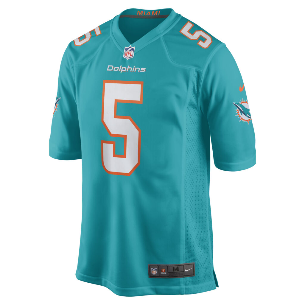 Jalen Ramsey Miami Dolphins Nike Team Color Game Jersey – Aqua ...