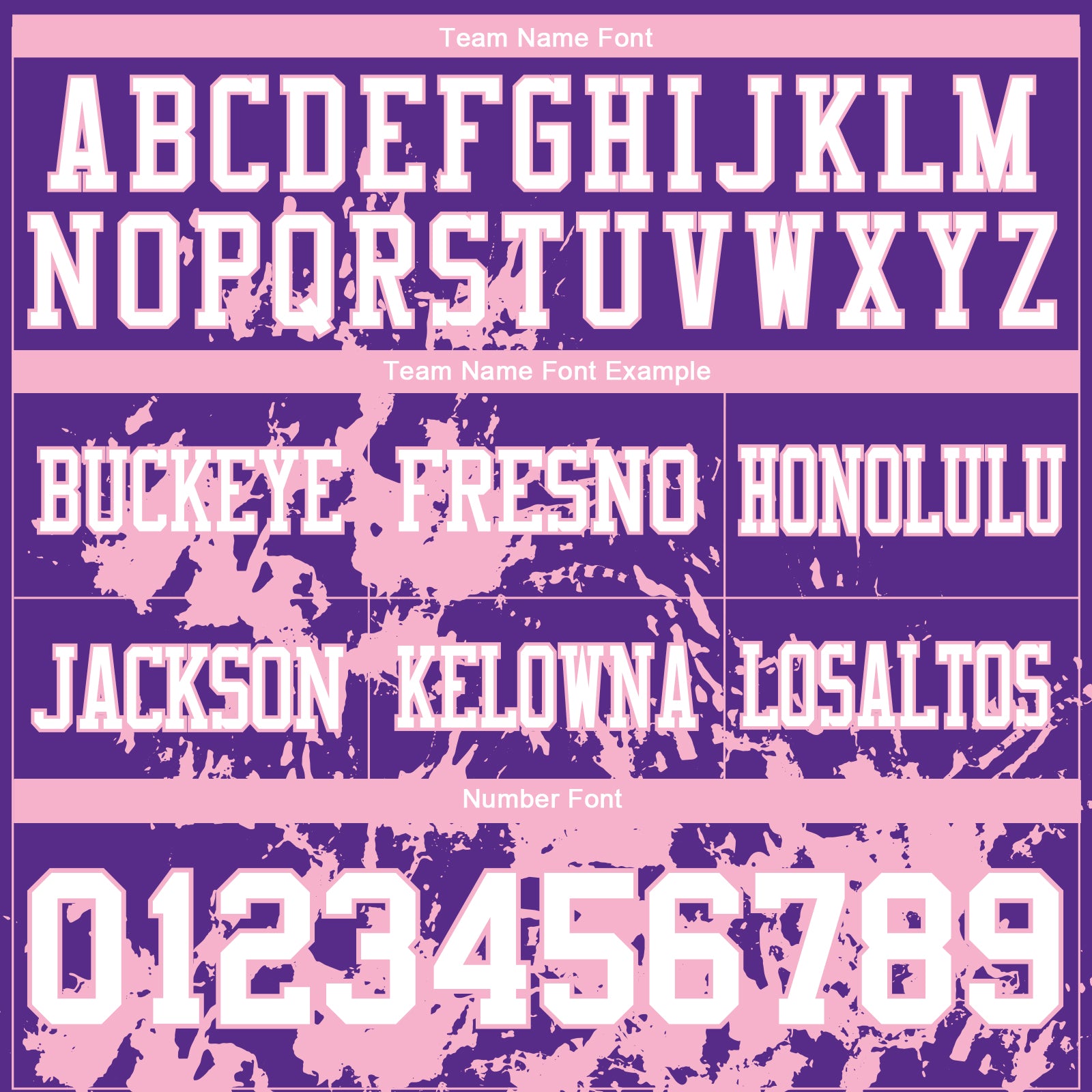 Custom Purple White-Light Pink 3D Pattern Splash Authentic Football Jersey - Image 2