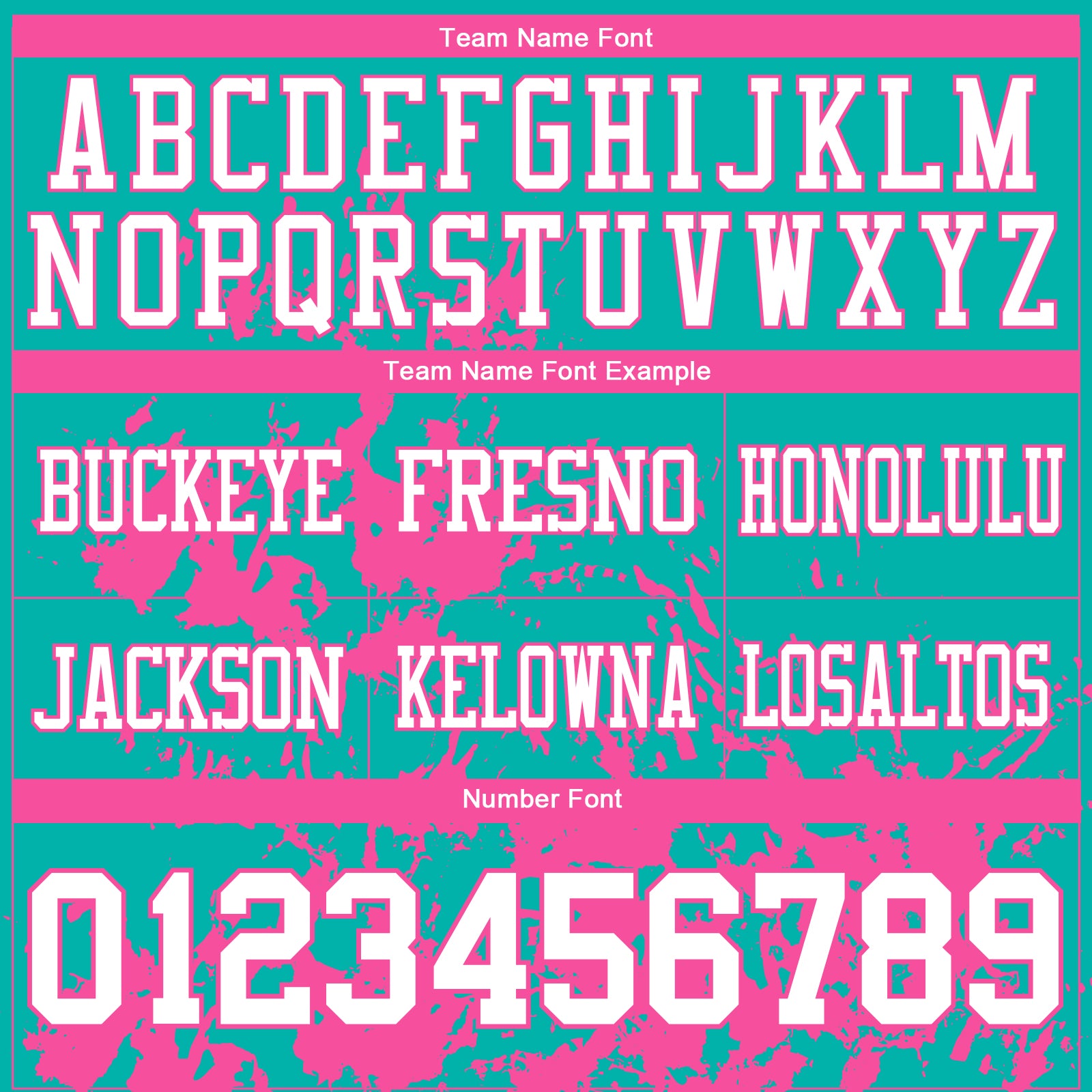 Custom Aqua White-Pink 3D Pattern Splash Authentic Football Jersey - Image 3