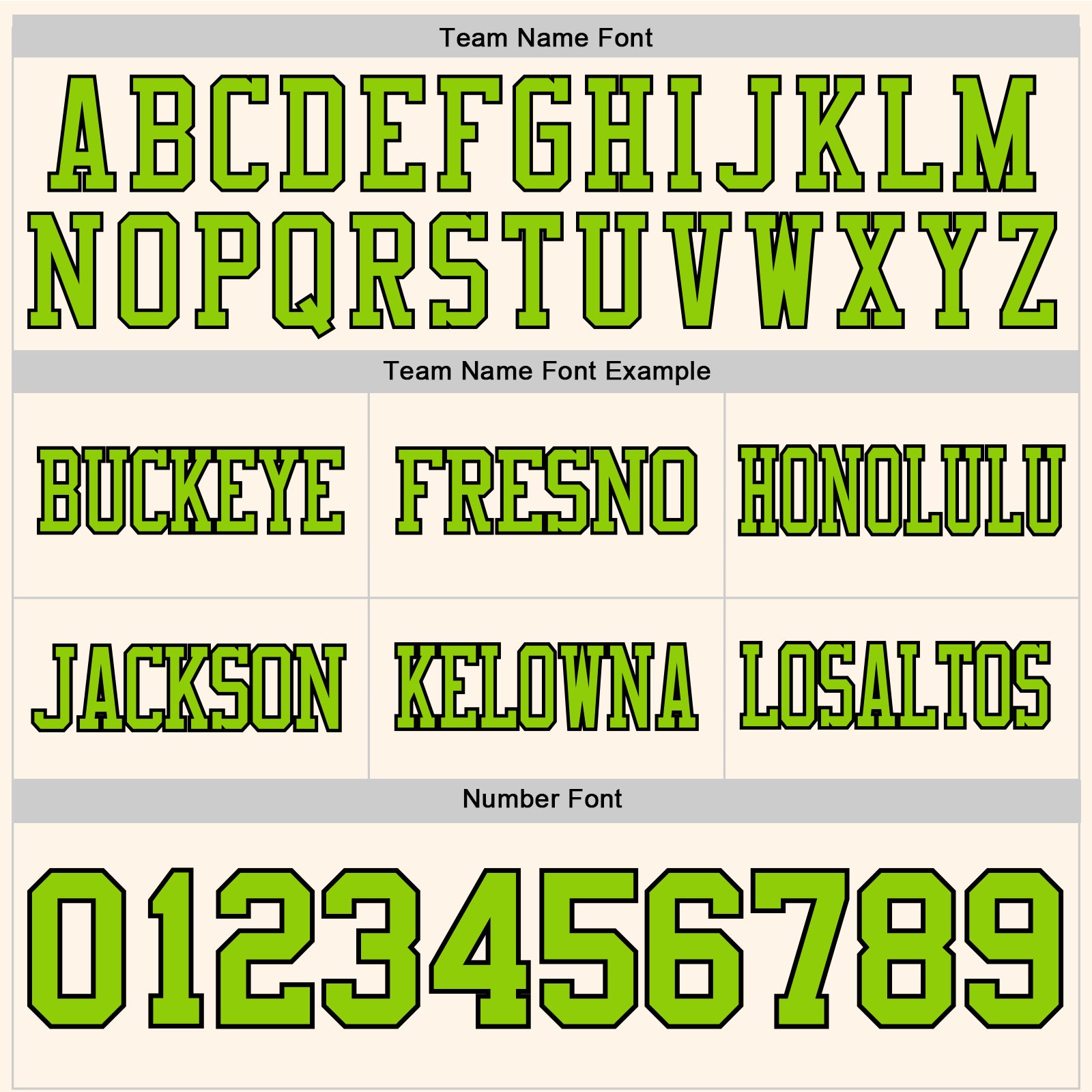 Custom Cream Neon Green-Black Authentic Football Jersey - Image 4