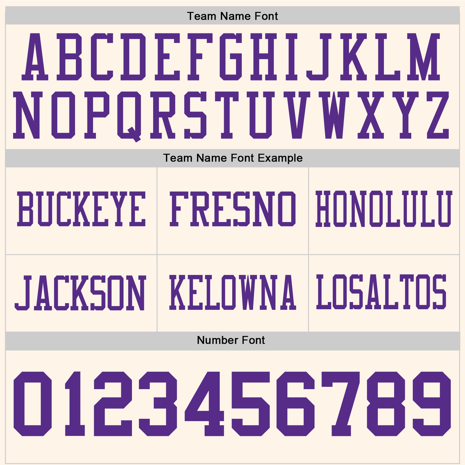 Custom Cream Purple Authentic Football Jersey - Image 4