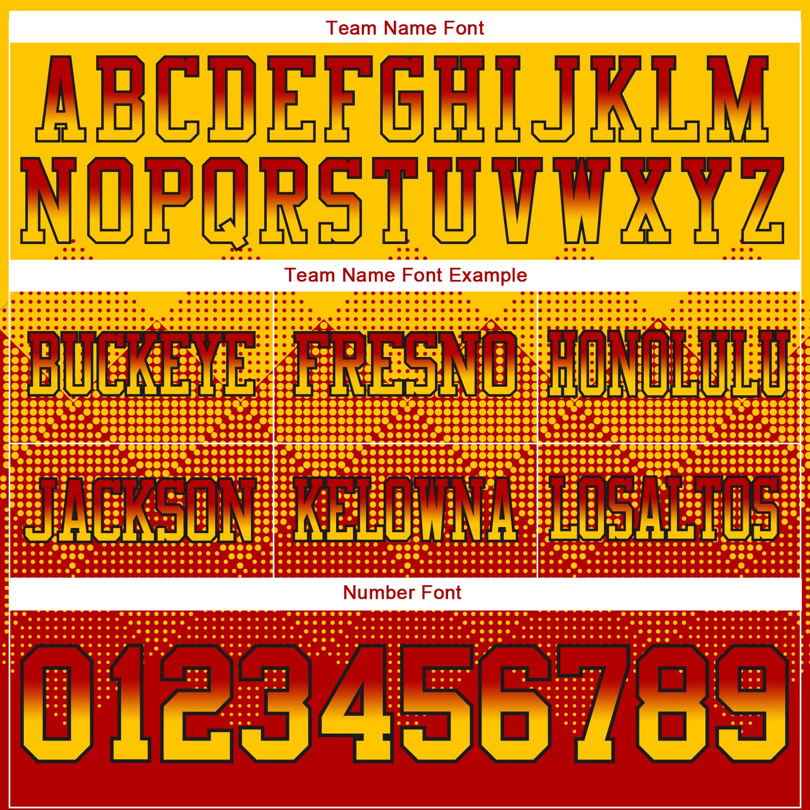 Custom Yellow Red-Black Authentic Gradient Square Shape Flag Football Jersey - Image 3