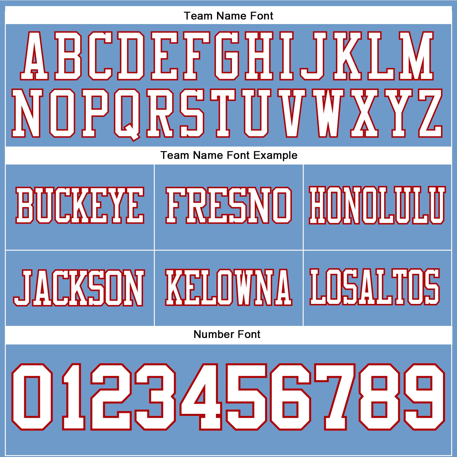 Custom Light Blue White-Red Authentic Football Jersey - Image 4