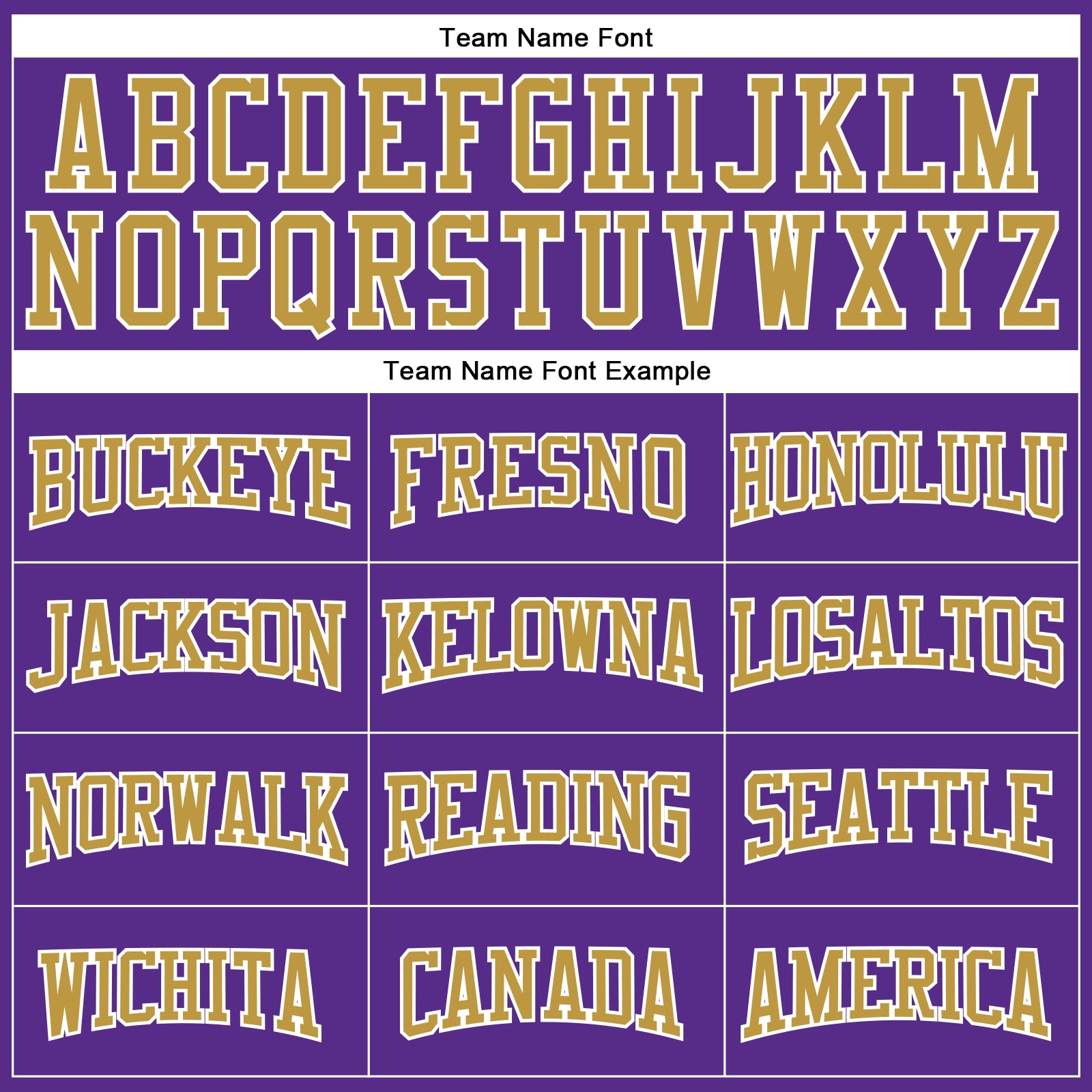 Custom Purple Old Gold-White Authentic Football Jersey - Image 4