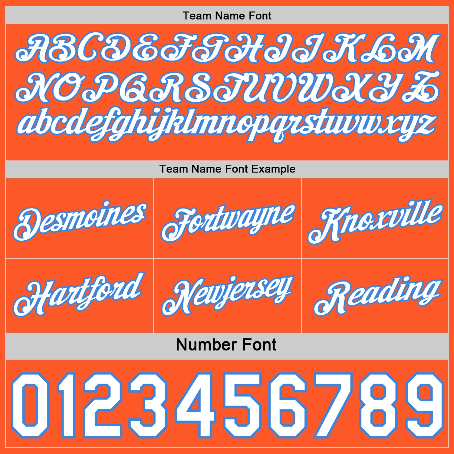 Custom Reversible Orange White-Powder Blue Double Side Star Sublimation Basketball Suit Jersey - Image 6