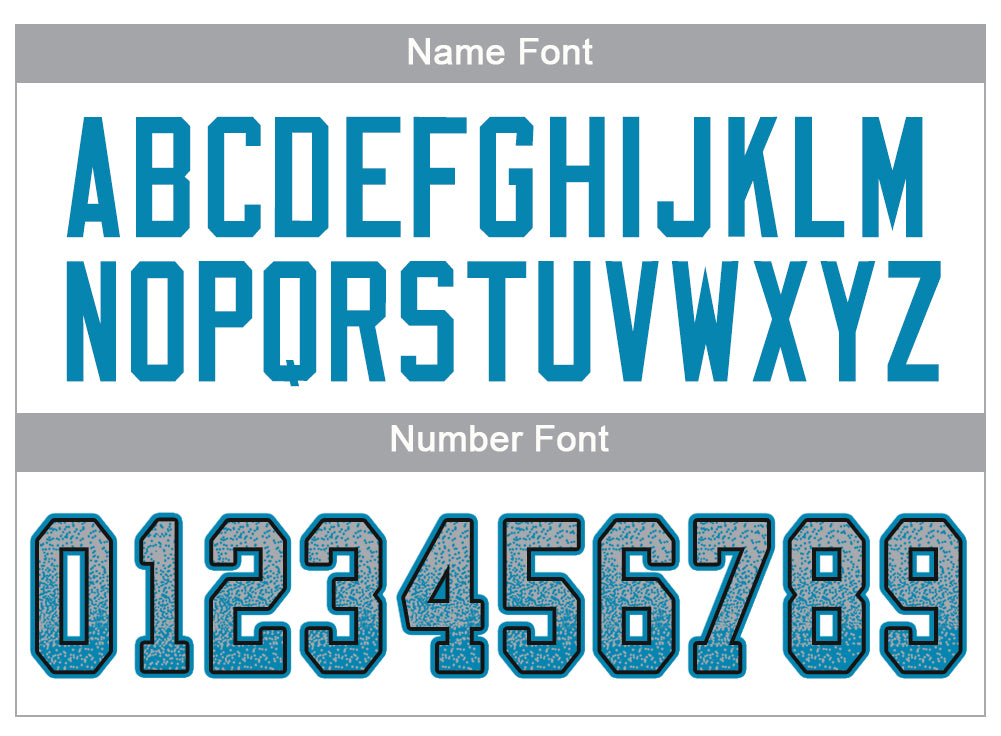 Custom Light Gray Panther Blue-Black Drift Fashion Football Jersey - Image 3